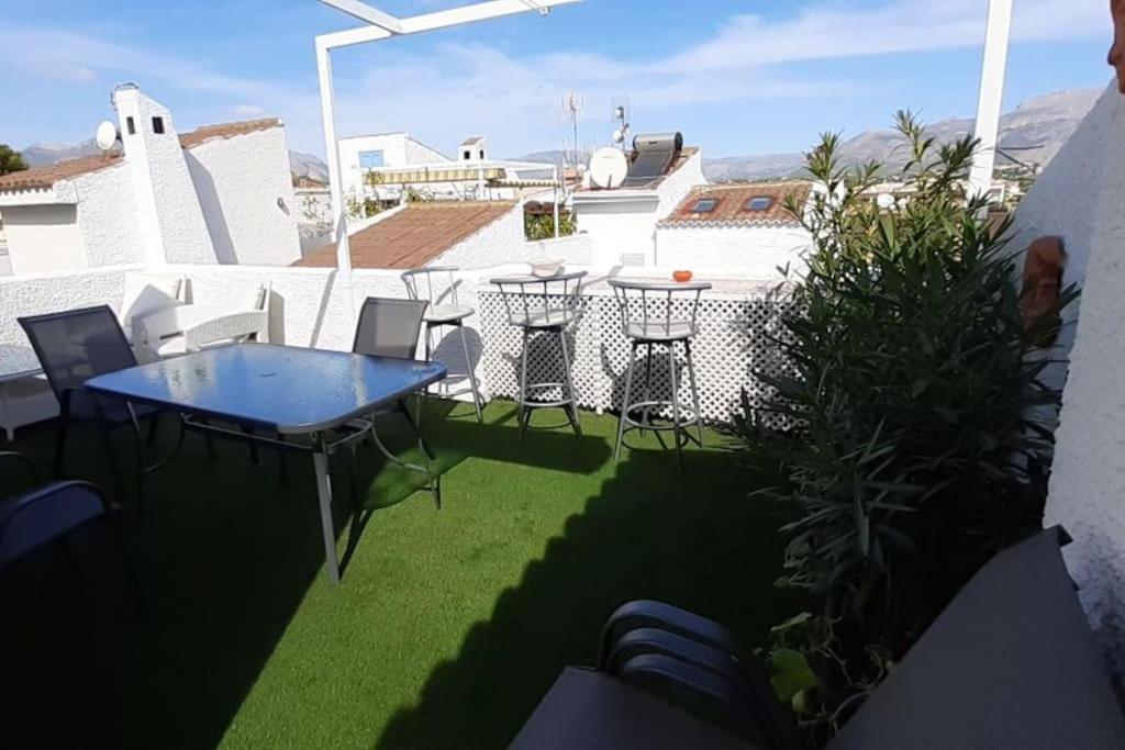 House In The Center Of Albir, 2 Min Walk From The Beach El Albir ภายนอก รูปภาพ