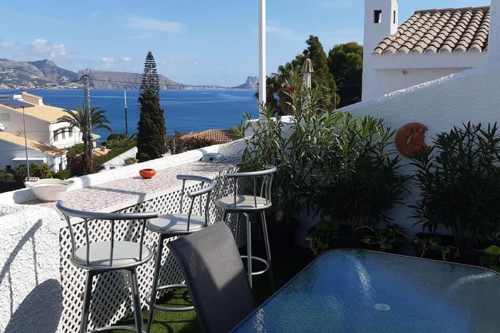 House In The Center Of Albir, 2 Min Walk From The Beach El Albir ภายนอก รูปภาพ