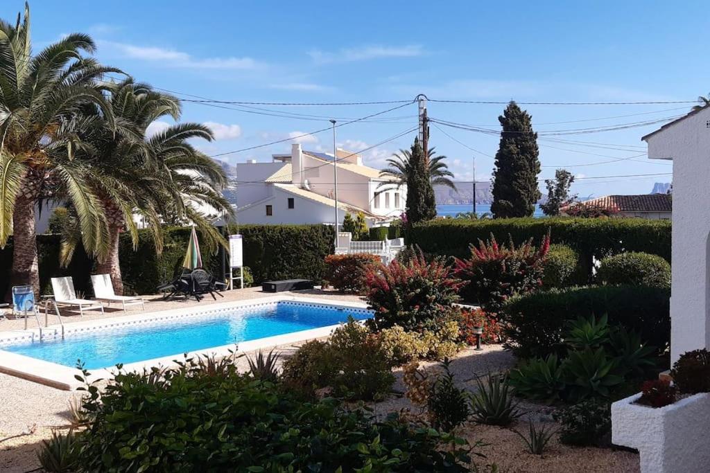 House In The Center Of Albir, 2 Min Walk From The Beach El Albir ภายนอก รูปภาพ